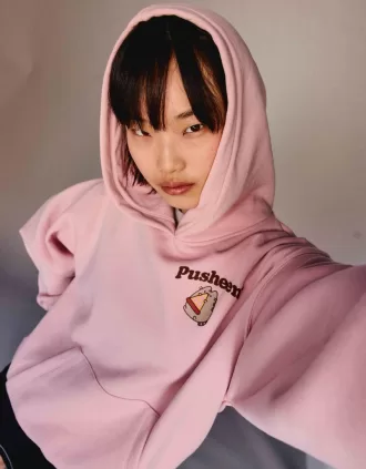 sudadera con capucha pusheen Pink