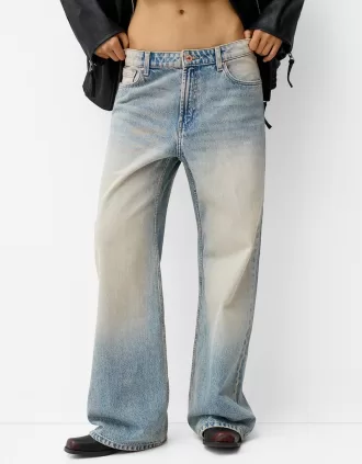 vaqueros holgados Light blue