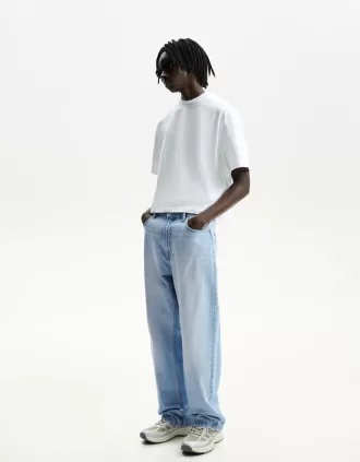 vaqueros holgados Light blue