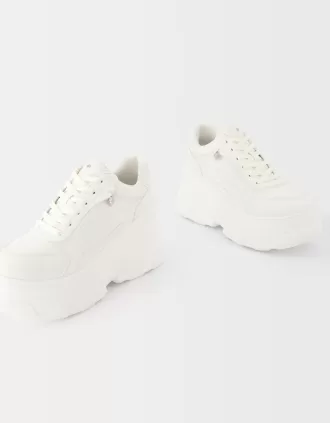 zapatillas con plataforma XL WHITE