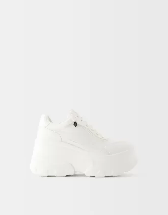 zapatillas con plataforma XL WHITE